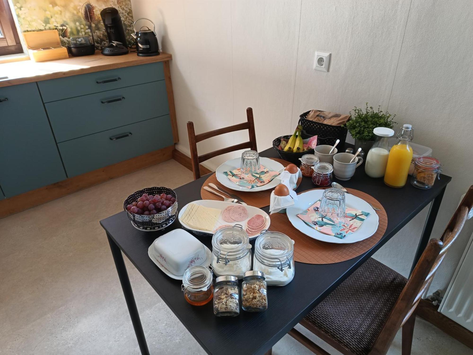 Minicamping Und B&B Apartment Hintergarten Niederorschel Kültér fotó