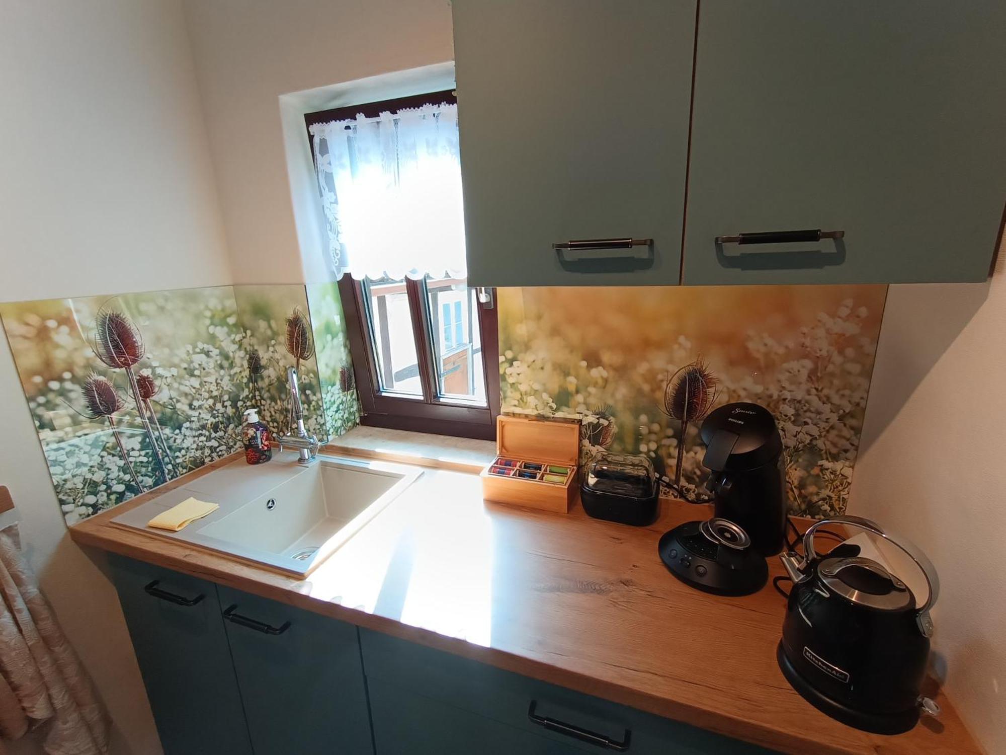 Minicamping Und B&B Apartment Hintergarten Niederorschel Kültér fotó