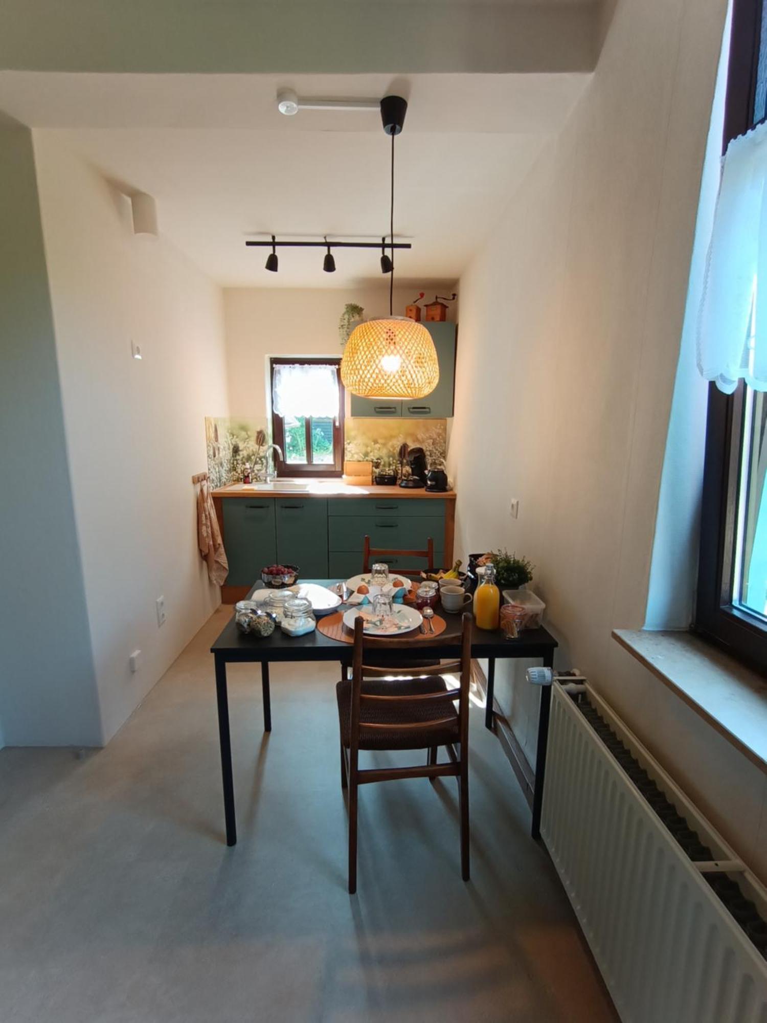 Minicamping Und B&B Apartment Hintergarten Niederorschel Kültér fotó